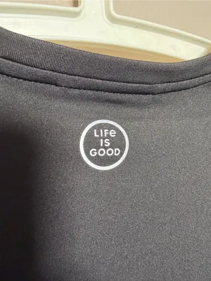 Life is Good Active t-shirt black size small thumbnail 5