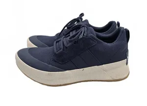 Sorel Womens Out N About Canvas Waterproof sneakers Size 8 Blue Walk Hike Camp thumbnail 1