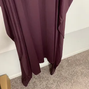 Babyboo Tahnee Maxi Dress Plum Womens Cutout Longsleeve BodyCon Size Medium thumbnail 15