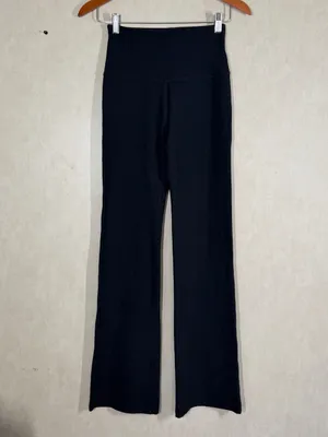 Beyond Yoga Spacedye Practice High Waisted Bootcut Pants Legging in Dark Night M thumbnail 3