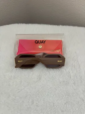 QUAY Australia HYPED UP Brown Sunglasses thumbnail 8