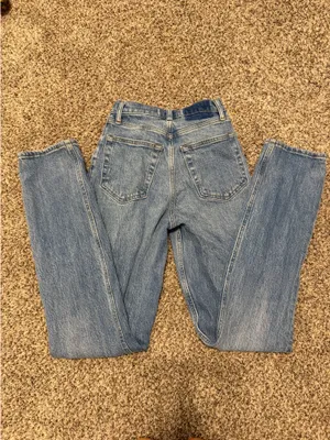 Abercrombie Jeans 90s High-Rise Straight Curve Love thumbnail 3