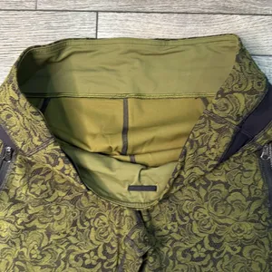 Lululemon Athletica Crop Pencil Lace Brave Olive Black / Black thumbnail 6