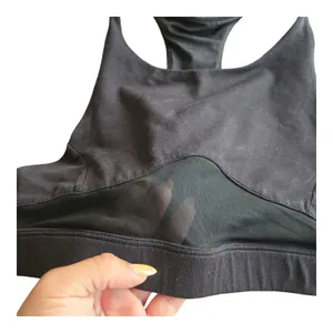 ALO Black Mesh Sports Bra Size:‎ XS thumbnail 2