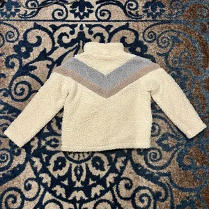 Harper Heritage Cozy Chevron Sherpa Quarter Zip - M thumbnail 4