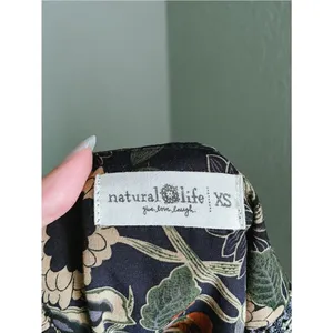 Natural Life Malia Smocked Swing Mini Skirt Size XS thumbnail 5
