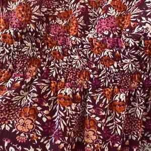 MISA Los Angeles Yesenia‎ Mini Dress Floral Tassle Cold Shoulder Cottagecore XS thumbnail 11