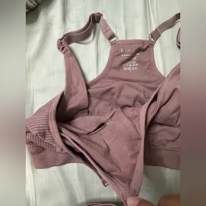 Kindred kindred bravely nursing bras Large Regular Racerback Pumping and Nursing Purple thumbnail 11