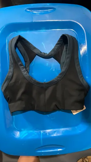 FP Movement by Free People Rebel Women's Contrast Scoopneck Sports Bra Size S thumbnail 3
