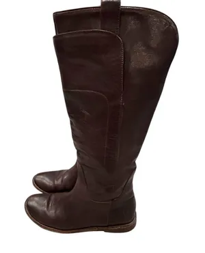 Frye Brown Leather Women’s Paige Tall Boots size 8.5 thumbnail 2