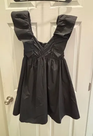 Entro Short black dress thumbnail 1