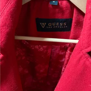 Guess Women's Vibrant Red Trench Coat. Wool blend thumbnail 10