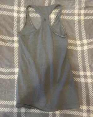 Lululemon Vintage Gray Tank thumbnail 2