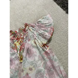 Camisa Con Estampados De Flores Para Mujer Talla Xs Marca Buddy Y Love Algodón thumbnail 13