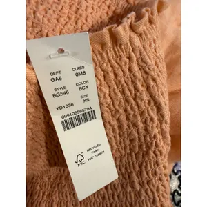 J.Crew Womens Linen Smocked Tube Top Mini Skirt Peach BG546‎ XS New thumbnail 6