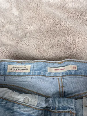 Levi’s High Rise Wedgie Denim Shorts thumbnail 3