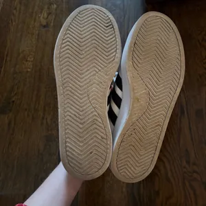 Adidas Classic White and Black Shoes thumbnail 5