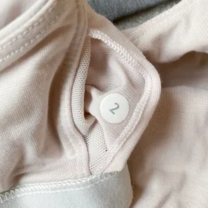 Lululemon Bra Colorblock Sz 2 Pink Green Gray Pastel Crossback thumbnail 3