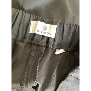 Aritzia Babaton Black Crepe Cohen Tapered Ankle Trouser Pants High Rise 8 thumbnail 5