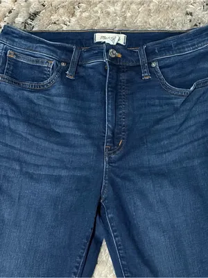 Madewell medium wash Blue High-Rise Skinny Jeans - Women's 30 thumbnail 5