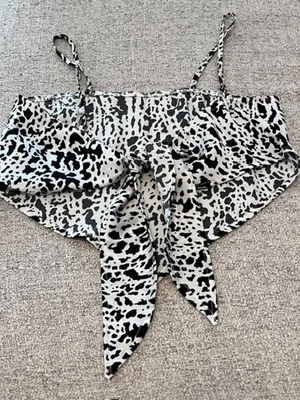 Urban Threads cow print bandana style top thumbnail 2