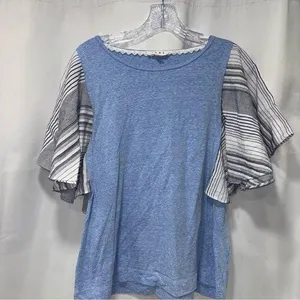 THML Bell Flare Sleeve Top thumbnail 1