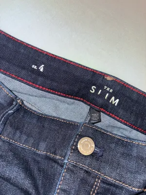 White House Black Market jeans The Slim style straight leg slim fit Size 4 thumbnail 6