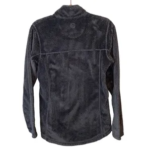 Magellan Outdoors Gray Quarter Zip Fleece Pullover Medium Outdoor Cozy Athleisure thumbnail 3