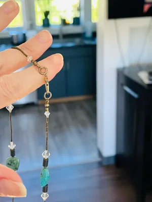 The Vintage Shop Navajo 925 turquoise necklace thumbnail 6
