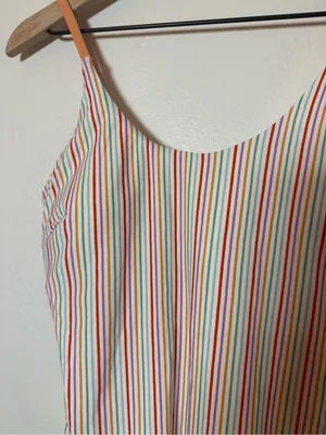 Roller Rabbit Multi Stripe Scoop‎ Neck One-Piece Swimsuit thumbnail 3