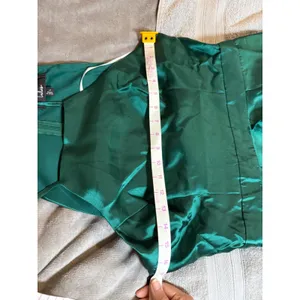NWT Lulus Size Large Broadway Show Emerald‎ Green High-Low Gown Formal thumbnail 7