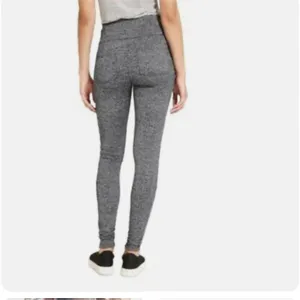 Athleta Herringbone Metro‎ High Rise Legging Size XL Pockets Black Tights 73371 thumbnail 12
