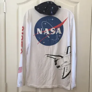 FINAL MARKDOWN Unique nasa tee medium White thumbnail 8