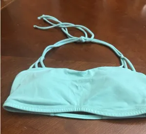 Lululemon Women’s Alight Bra, Sport Bra, Ocean Blue Size 6 thumbnail 1