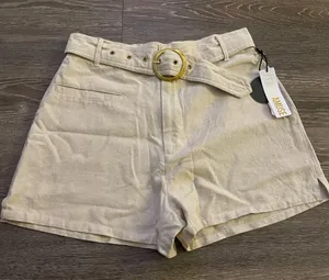 NWT Revolve Amuse Society - Radlee Woven Shorts - Linen. Size Medium thumbnail 2