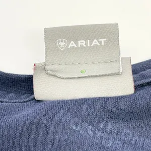 Ariat Womens FR AC Long Sleeve Work Shirt XL Navy Flame Resistant Cotton CAT 2 thumbnail 8
