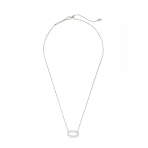 Kendra Scott Elisa Open Frame Crystal Pendant Necklace thumbnail 6