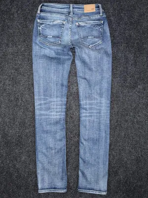 Buckle BKE Stella Slim Fit Low Rise Straight Stretch Jeans Sz 26 x 33 ABK1432 thumbnail 2