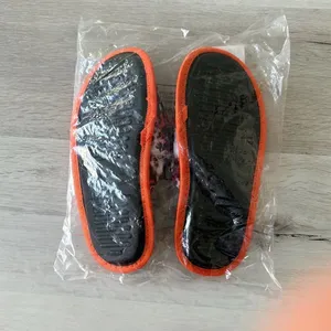 NFL FOCO Denver Broncos Team Scuff Slide Slippers Orange/Blue M (7-8) NWT IN PKG thumbnail 4