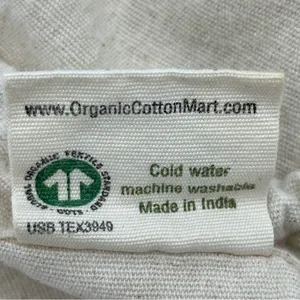 Organic Cotton Dust Cover‎ Bag Purse Shoe Cover Travel Storage Natural Color thumbnail 5