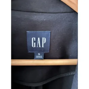 GAP Women's Black Blazer Jacket Size Small Classic One-Button Career thumbnail 4