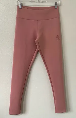 Reebok‎ Classic Sandy Rose Dynamic Leggings Small Athletic Athleisure Monogram thumbnail 1
