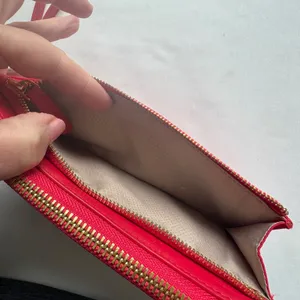 TUMI Vista Nylon Zip-Around Wristlet Strap Travel Wallet Red 4.5" X 7.5" thumbnail 9