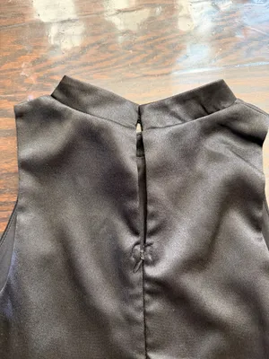 Altar'd State Satin Mini Dress Black thumbnail 7