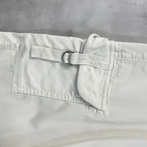American Eagle Cargo Pants Women 000 Short Baggy Wide‎ Leg Minimal Indie Skater thumbnail 3
