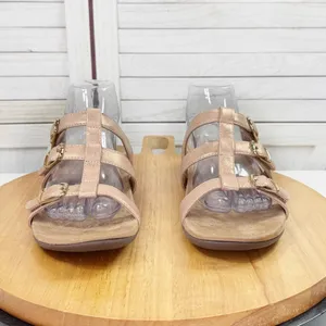 Vionic Misa Strappy Slide Sandal‎ Metallic Rose Gold Womens 8 thumbnail 2