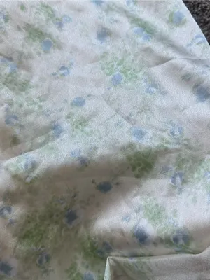 Astr Light Green Floral Smocked Midi Dress thumbnail 4