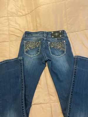Miss Me Jeans Bootcut Bling Denim 25 thumbnail 3