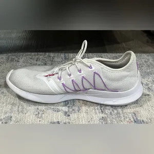 FINAL PRICE Nike Women's White and Purple Athletic Shoes thumbnail 5
