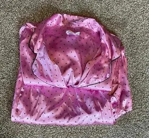 Victorias Secret Pink PJ set. Long sleeve, long pants. Pink with black stars 2x thumbnail 2